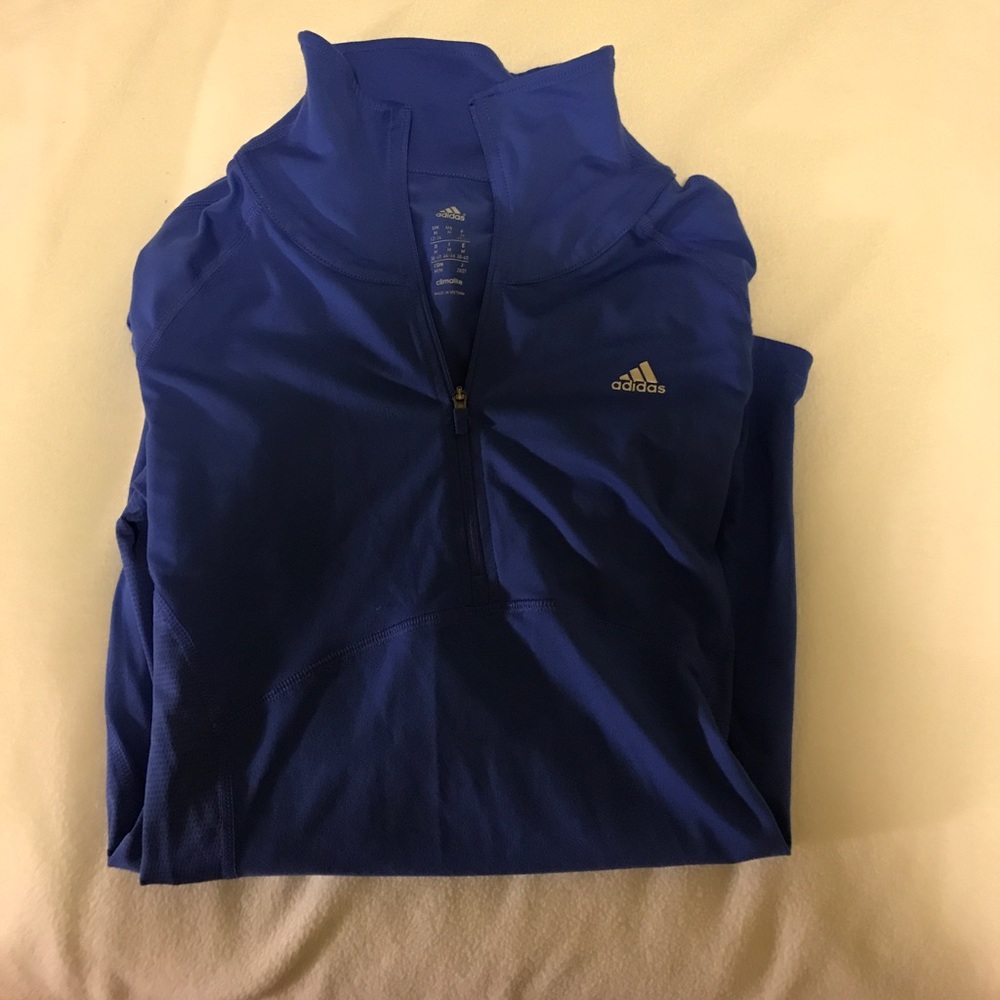 Adidas long sleeve half zip