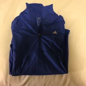 Adidas long sleeve half zip