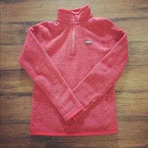 Patagonia Better Sweater Pullover-Red-Size Small