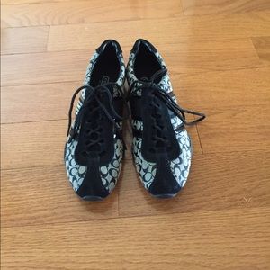 Coach printed sneakers