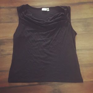 Black stretch tank XL