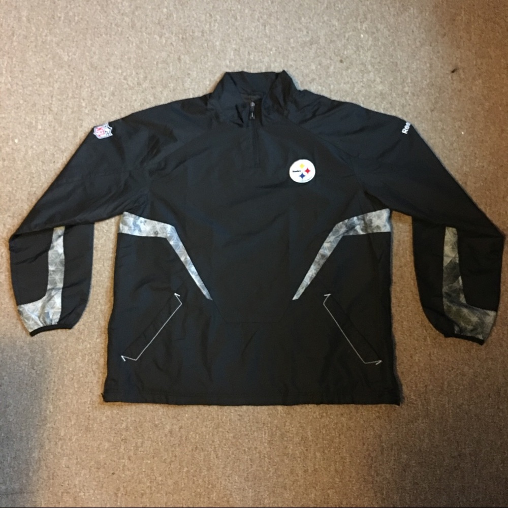 Reebok OnField Pittsburgh Steelers Windbreaker