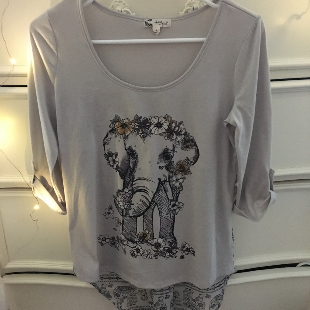 Elephant Printed Blouse