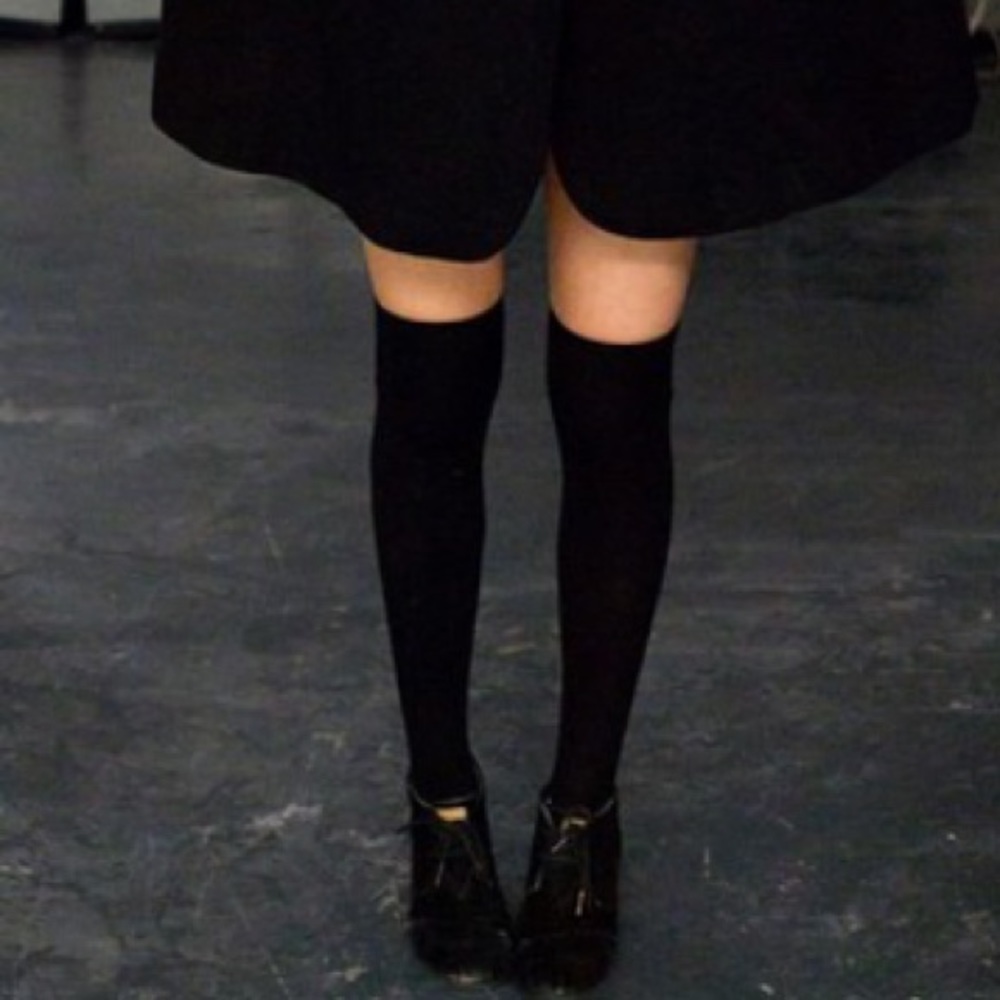 Black Over-the-Knee Socks from Urban Outfitters