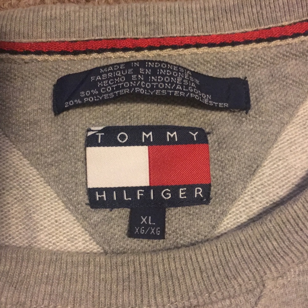 Tommy Hilfiger Spellout Long Sleeve Sweater - Picture 2 of 2