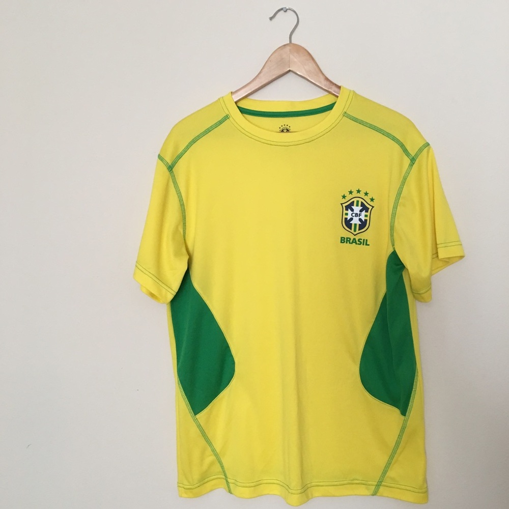 Brazil soccer jersey. CBF official.