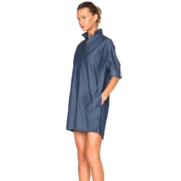 ATM Antony Thomas Melillo denim dress tunic NWOT💥 - Picture 2 of 5