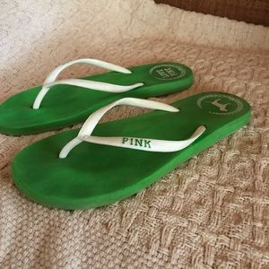 Victory secret pink flip flops