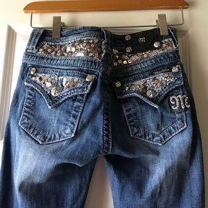 Girls Miss Me jeans size 12