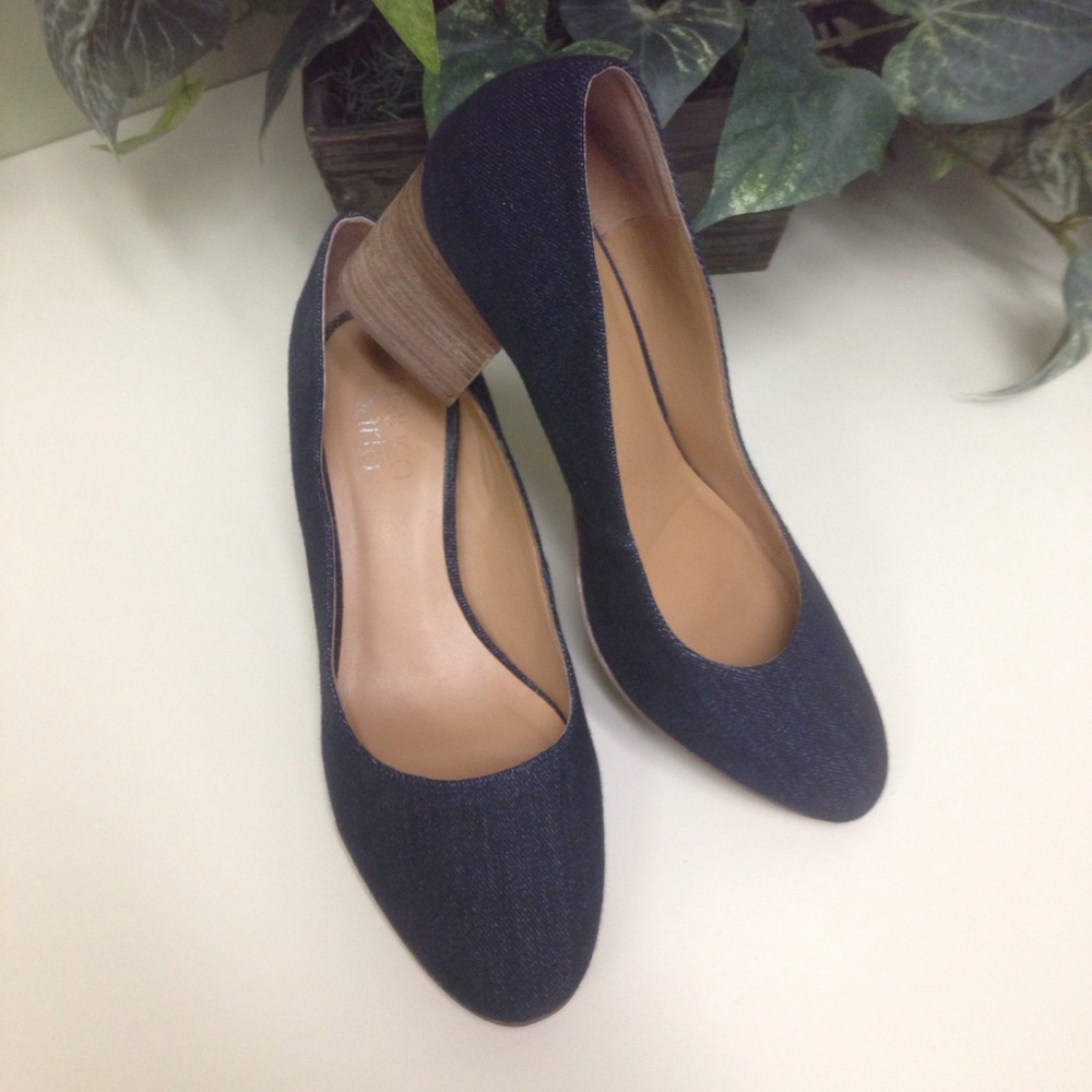 Denim Heels