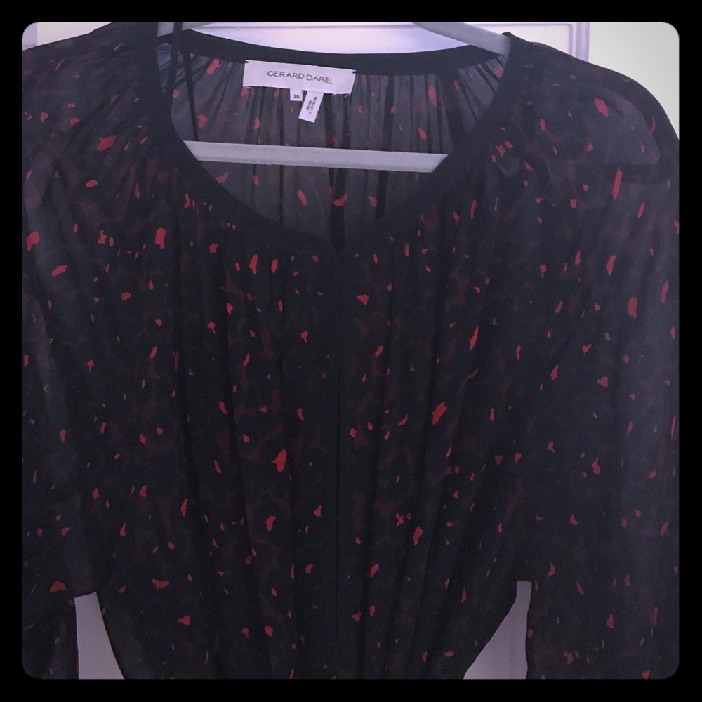 Gerald Darrel leopard print dress.