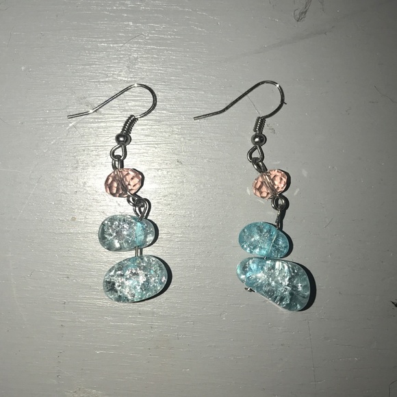 Gorgeous Stone Beaded Necklace/Earring Set - Picture 6 of 7