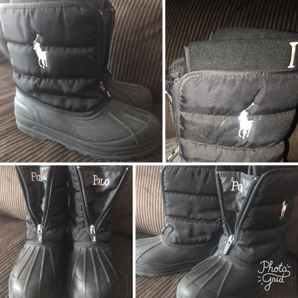 Boys polo boots
