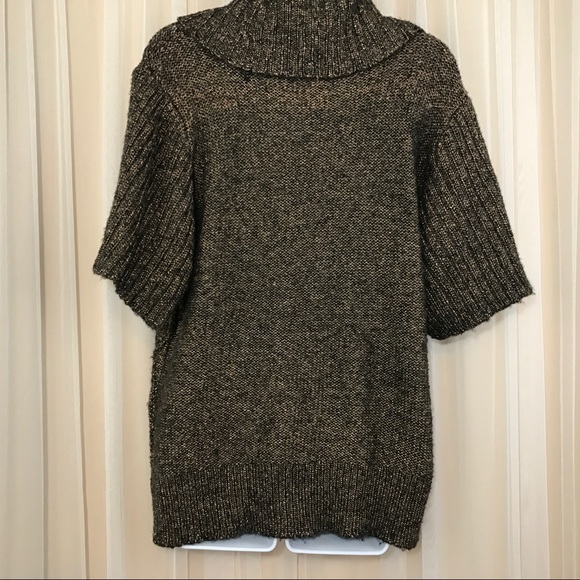 Jones New York Metallic Cooper Cowl Sweater - Picture 4 of 5