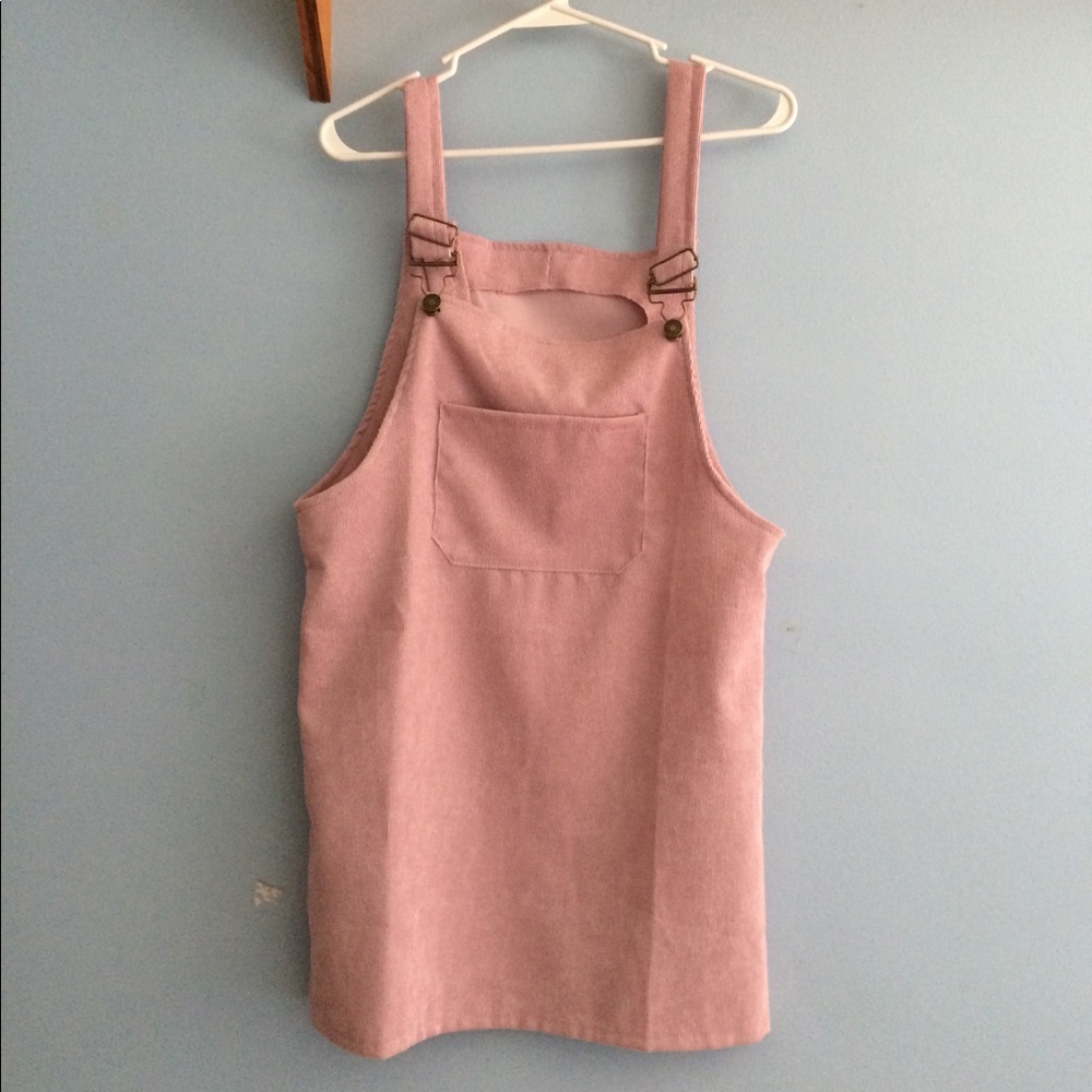 Corduroy Pinefore Dress