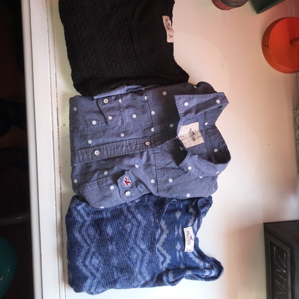 Hollister Long Sleeve Shirt Bundle