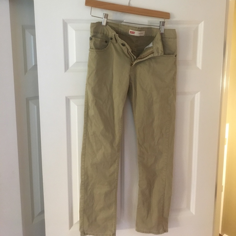 Boys Levi khakis