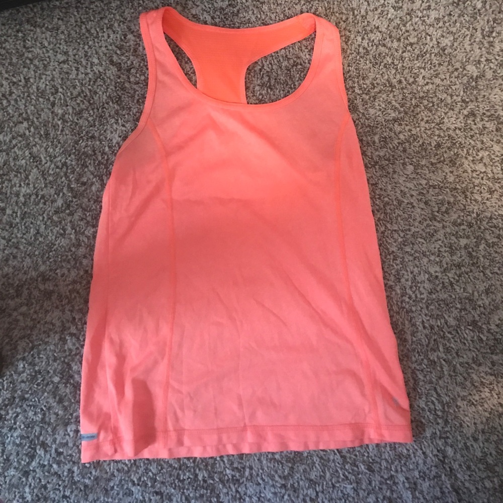 Salmon racerback top