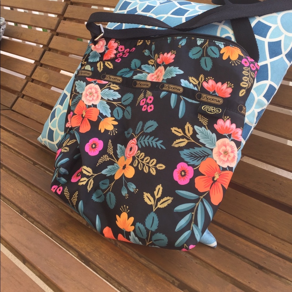 LeSportsac x Rifle Paper Co. Small Cleo Bag