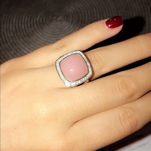 David Yurman Albion Guava Quartz Size 7 Ring