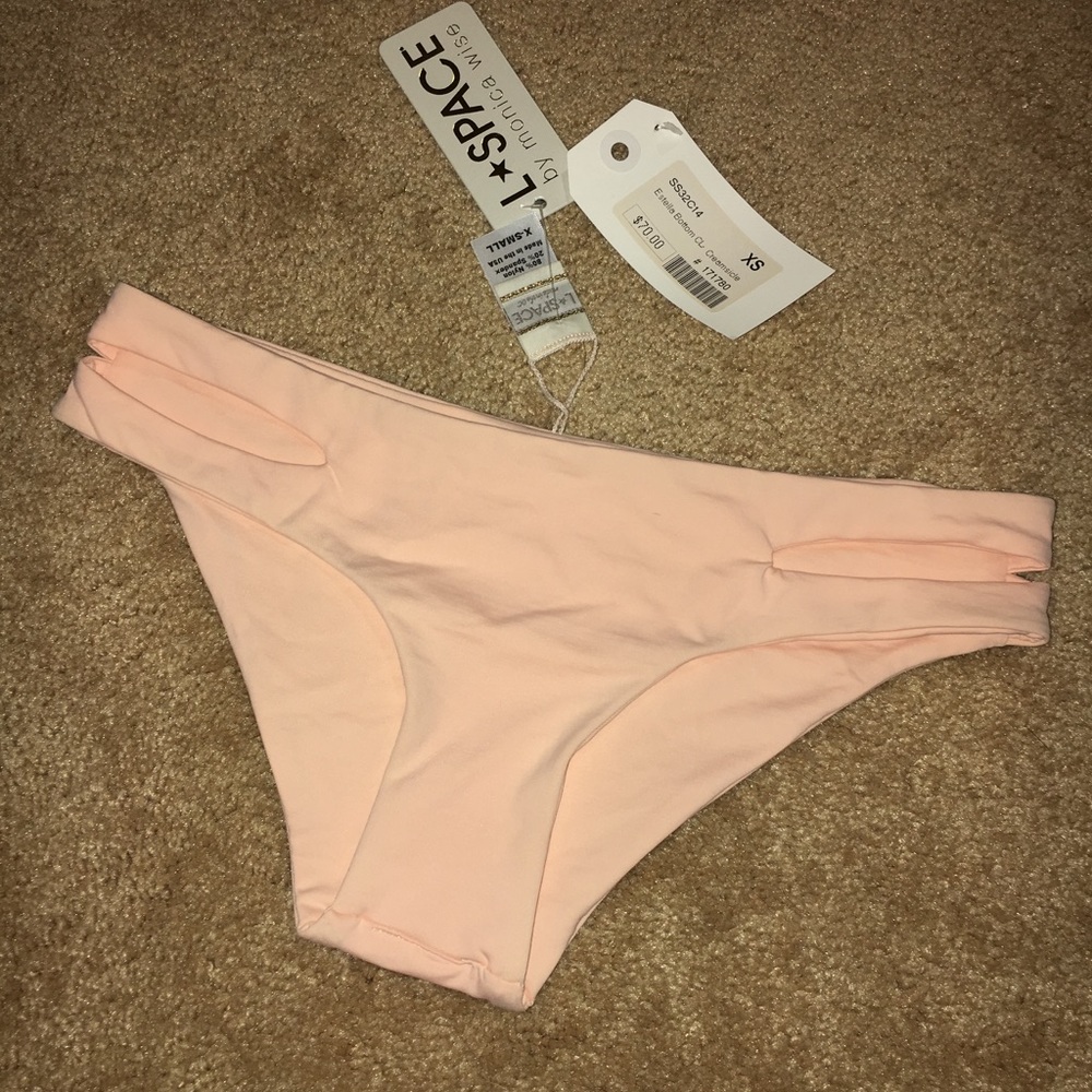 L Space Estelle Bottom in creamsicle