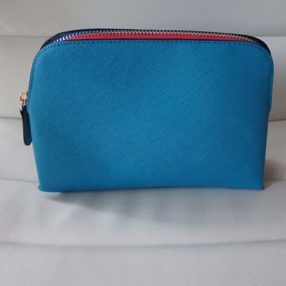 New Macy's Cosmetic Bag - Blue - Picture 3 of 6