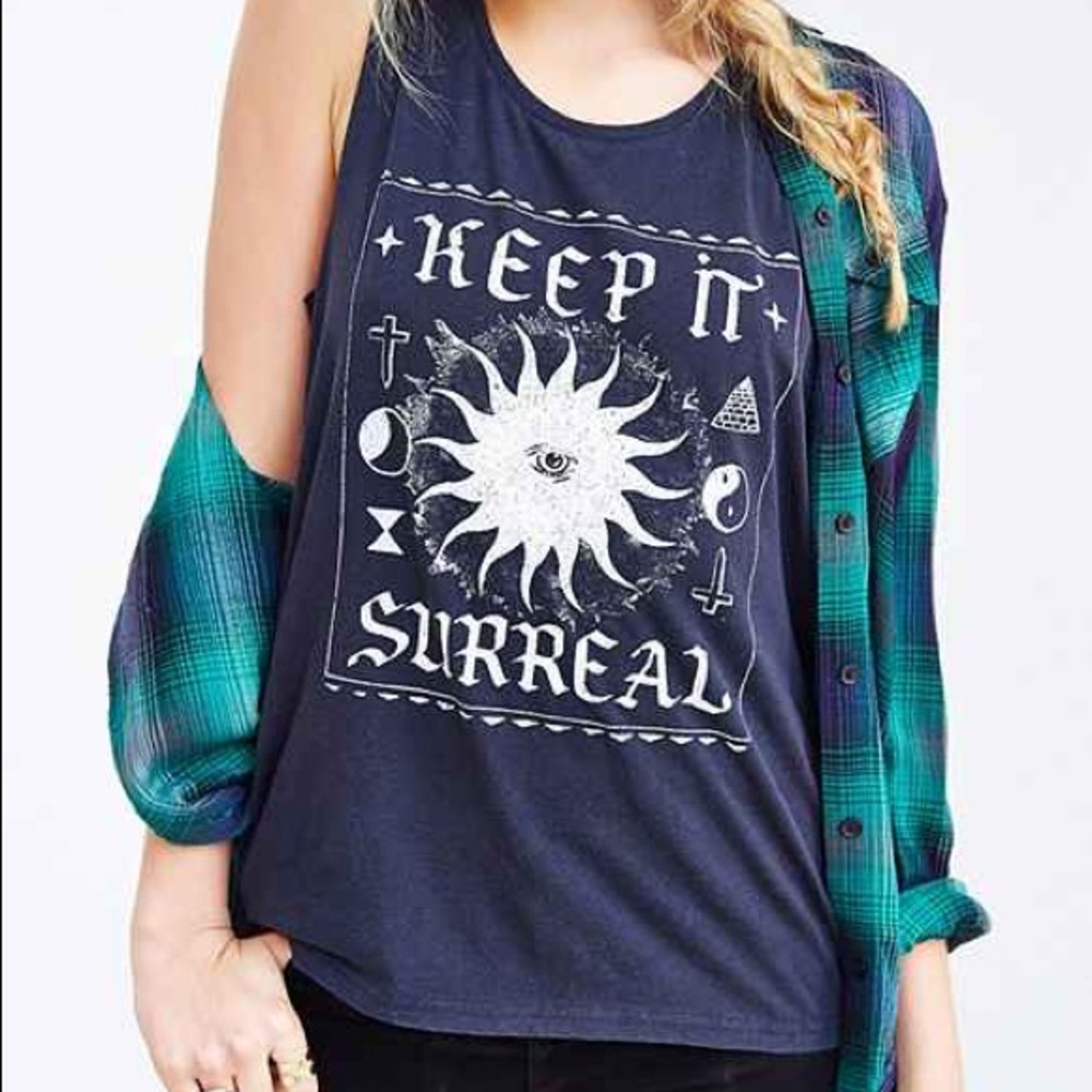 Urban Outfitters - Muscle T/ Cut off Tank Top