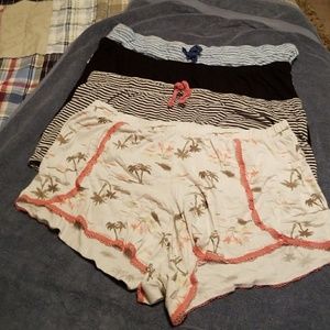 Bundled pack of 4 PJ shorts