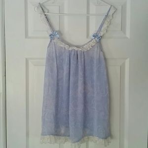 APT 9 BLUE VINTAGE STYLE BABYDOLL