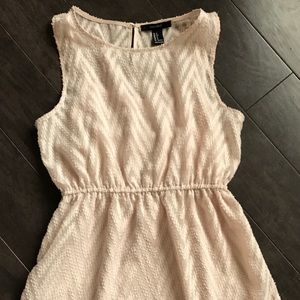 White/Creamish lace dress with lining