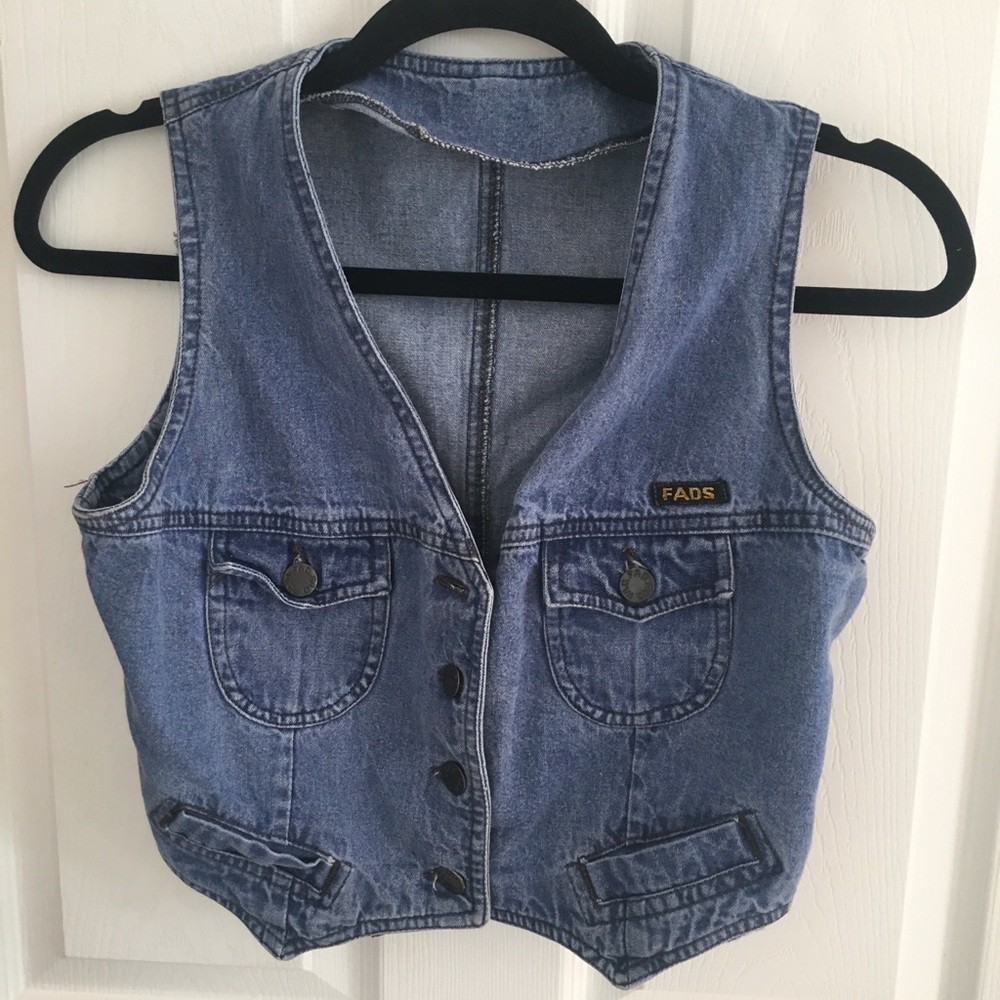 VINTAGE denim vest