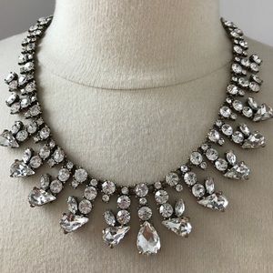 Crystal statement necklace
