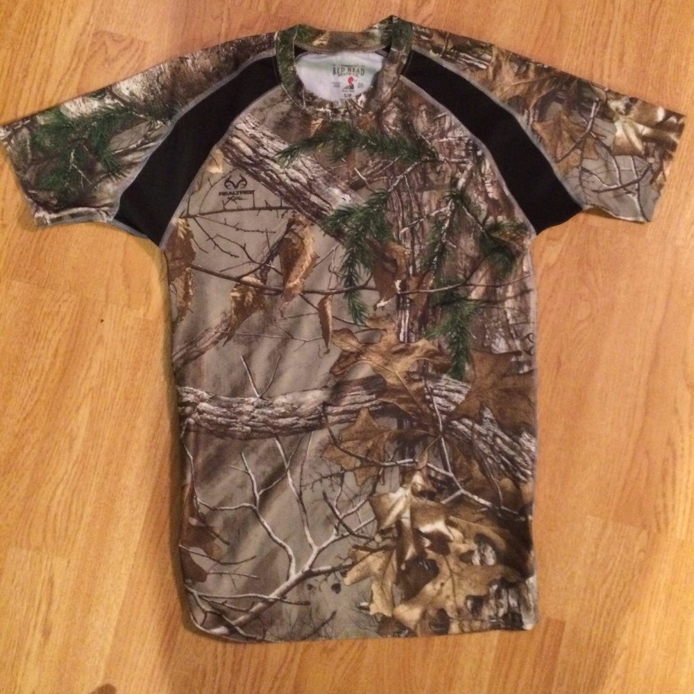 Red Head Brand Co. Camo Under Shirt Size Small