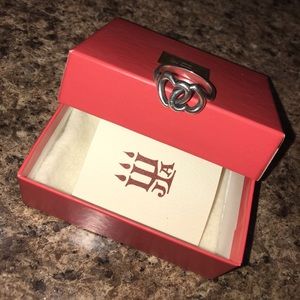 James Avery Heart Linked ring