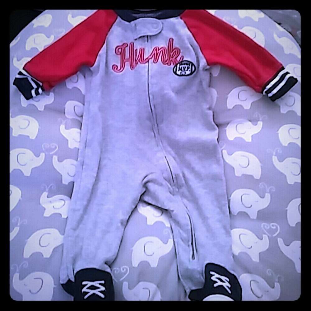 Boy long sleeve body suit
