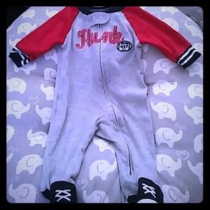 Boy long sleeve body suit