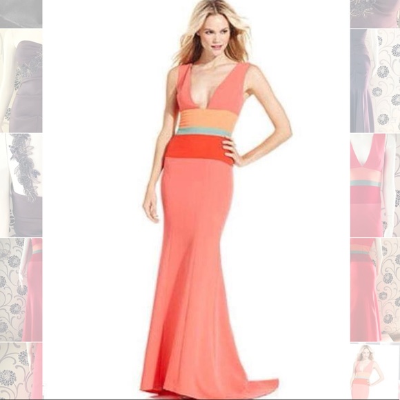 BCBGMAXAZRIA
Women's Angeline v Halter Gown - Picture 1 of 8