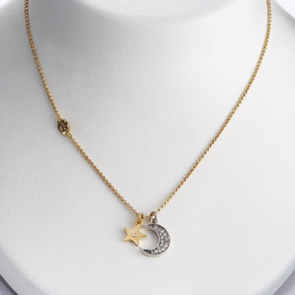 Juicy Couture Jewelry - Juicy Couture star and moon necklace