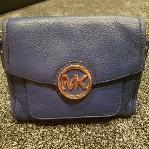 MK leather crossbody