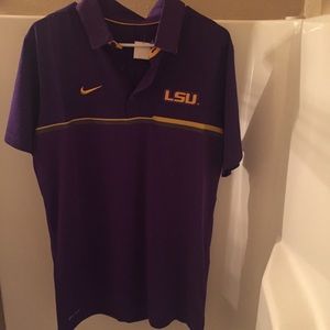 LSU Nike Polo NWT