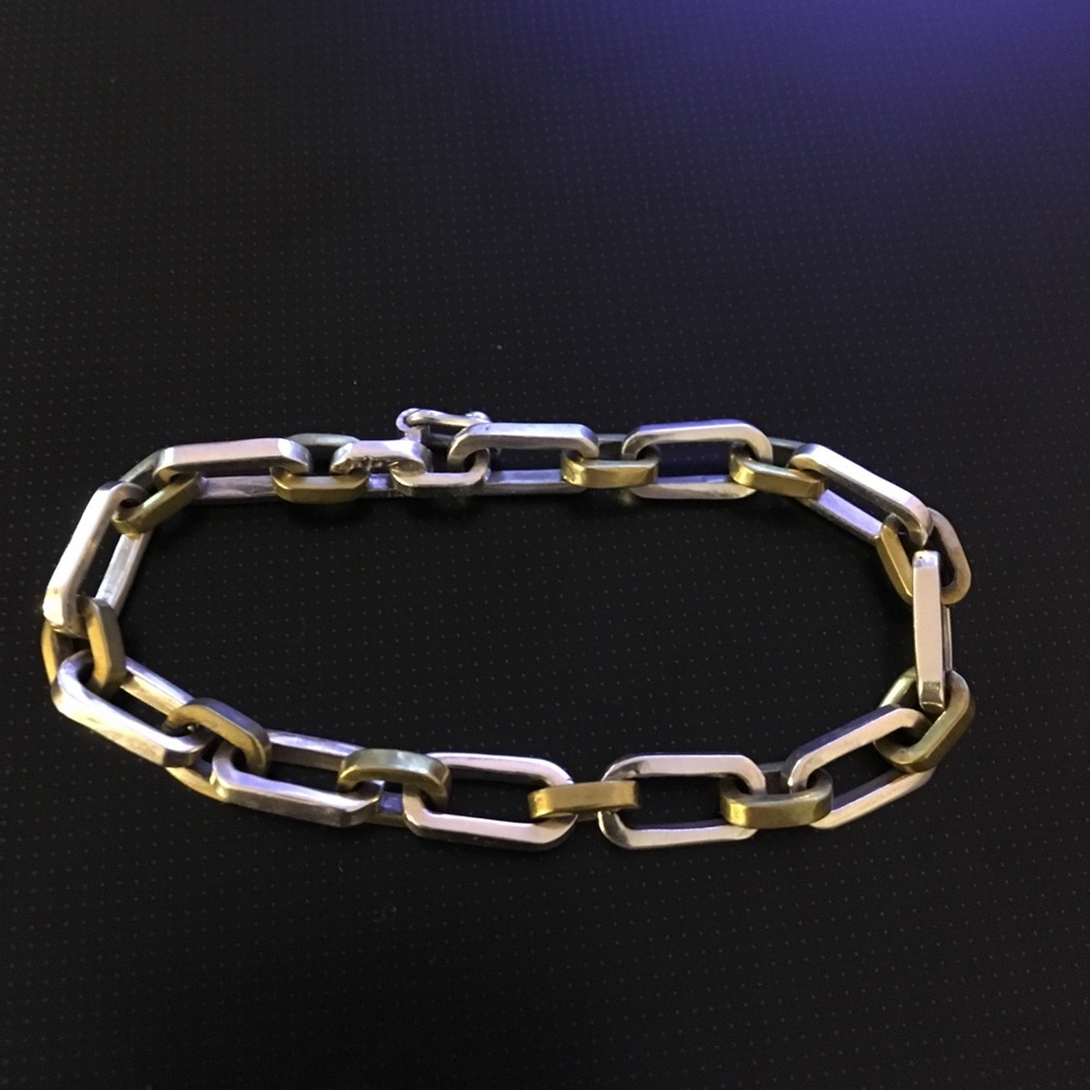 Silver & Gold Bracelet