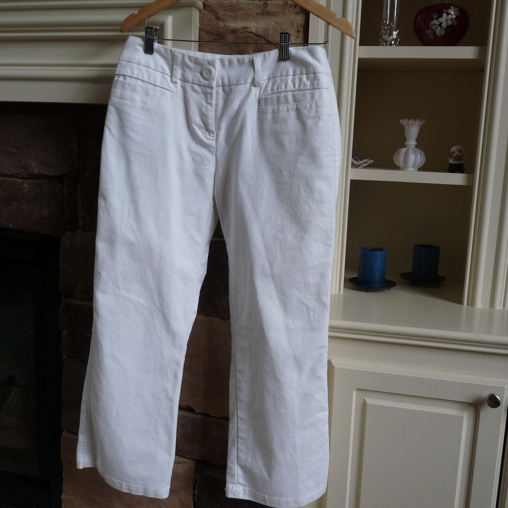 Dalia Collection, white pants,10P