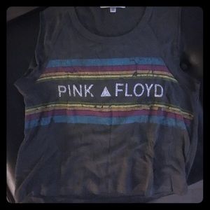 Pink Floyd cropped tank!