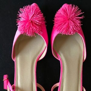 ASOS Pink Pom Pom shoes hard to find New in Box