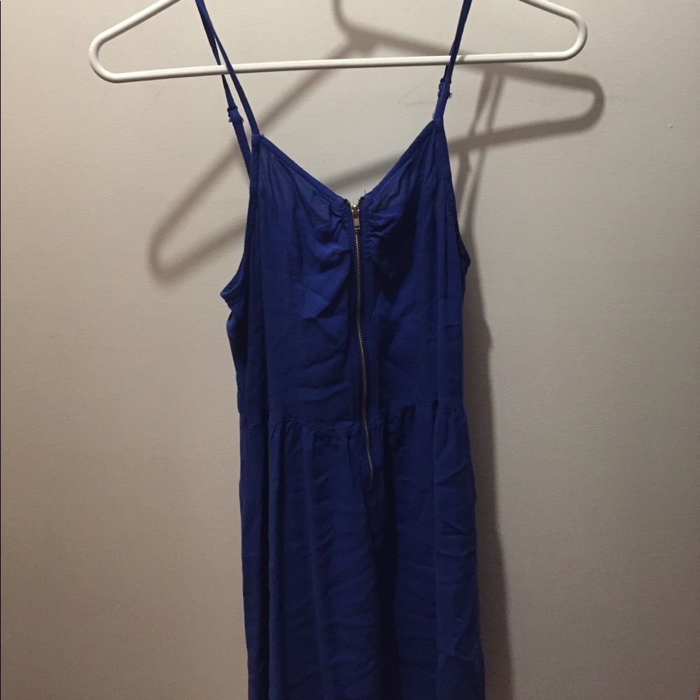 Blue dress