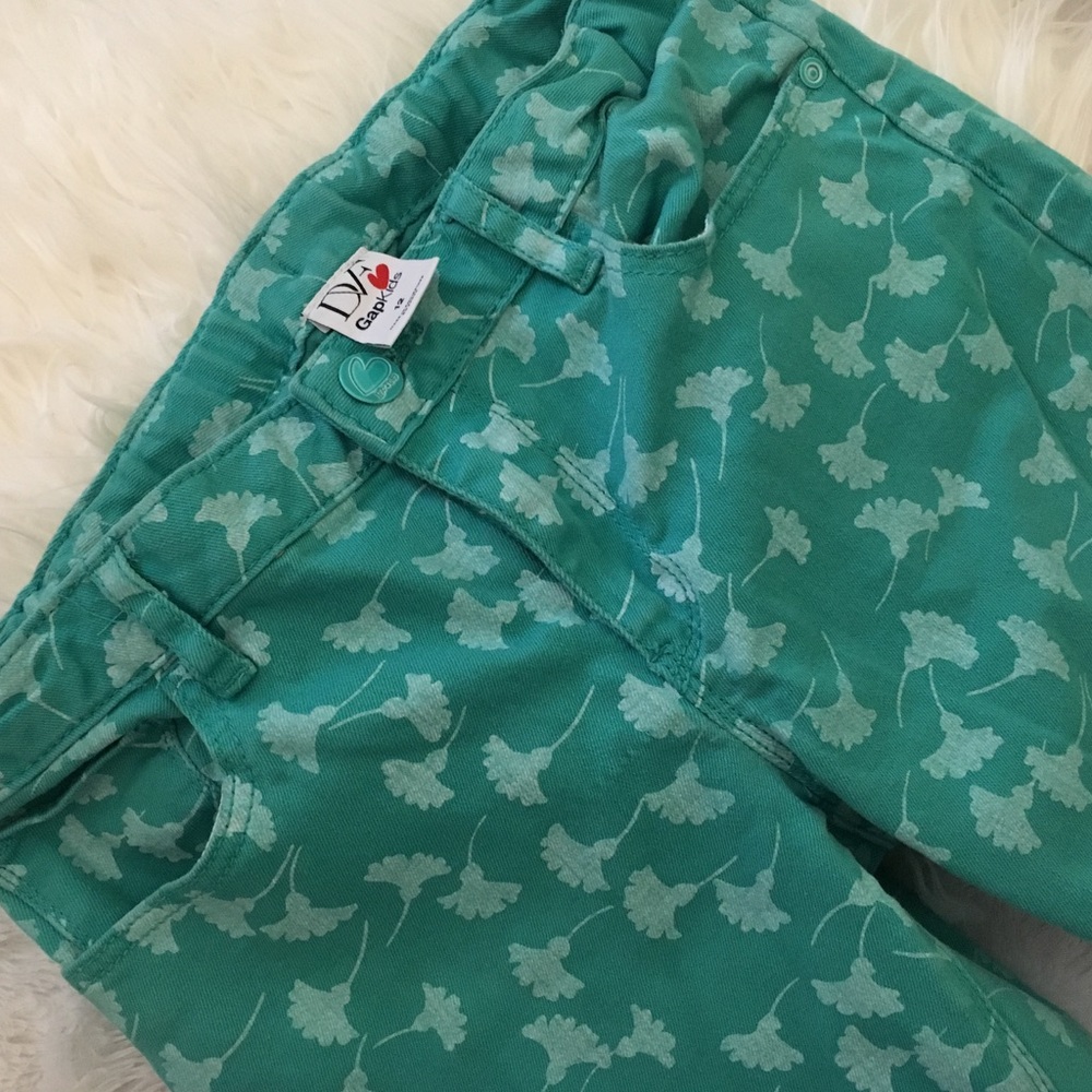 DVF & Gap - Girl Flower Print Pants. Looks New!