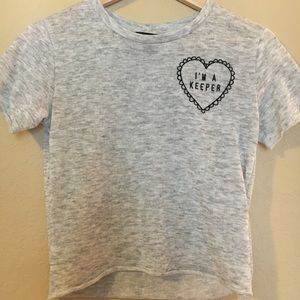 "I'm a Keeper" Women's Crop Top