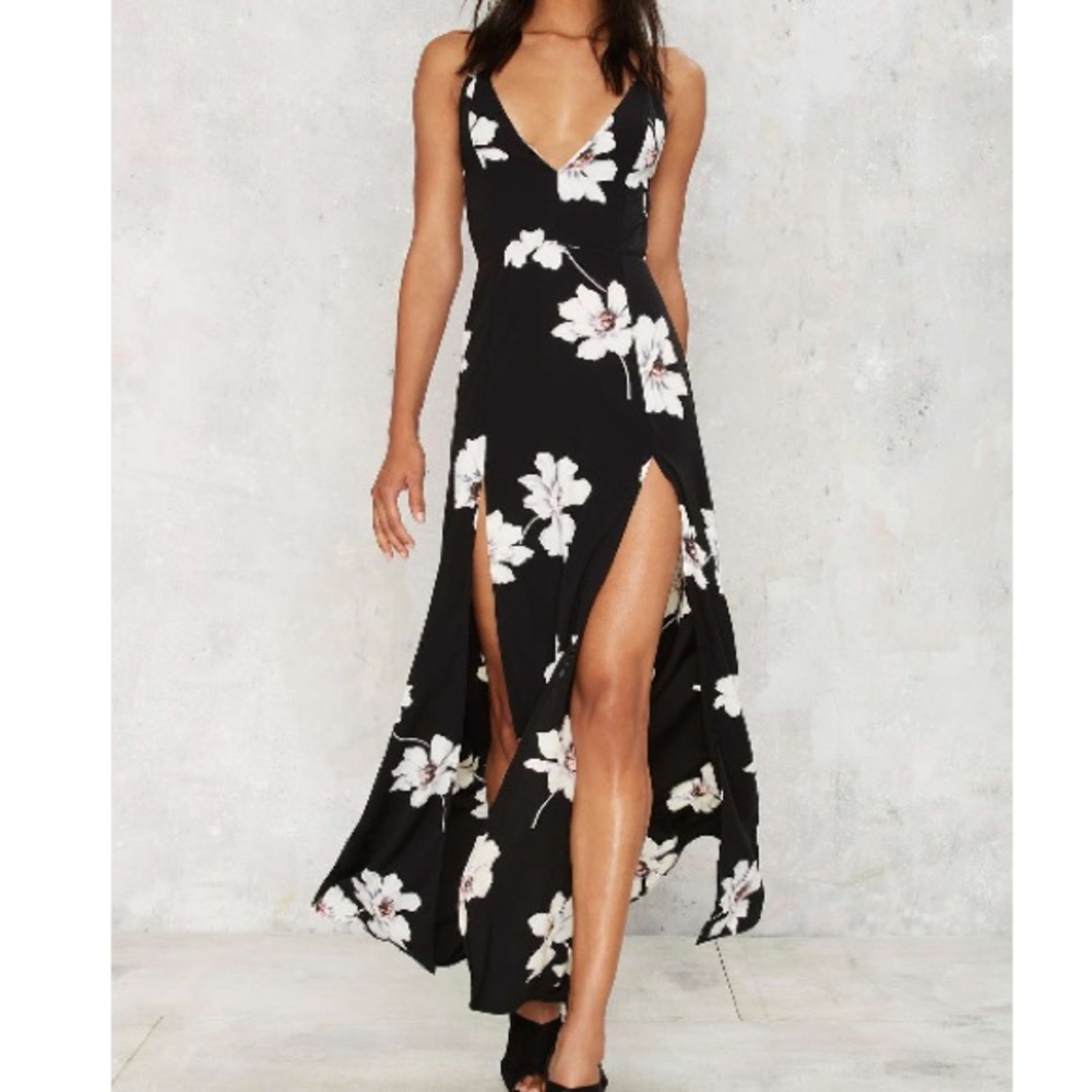 LAST ONE double split maxi dress - Picture 3 of 5