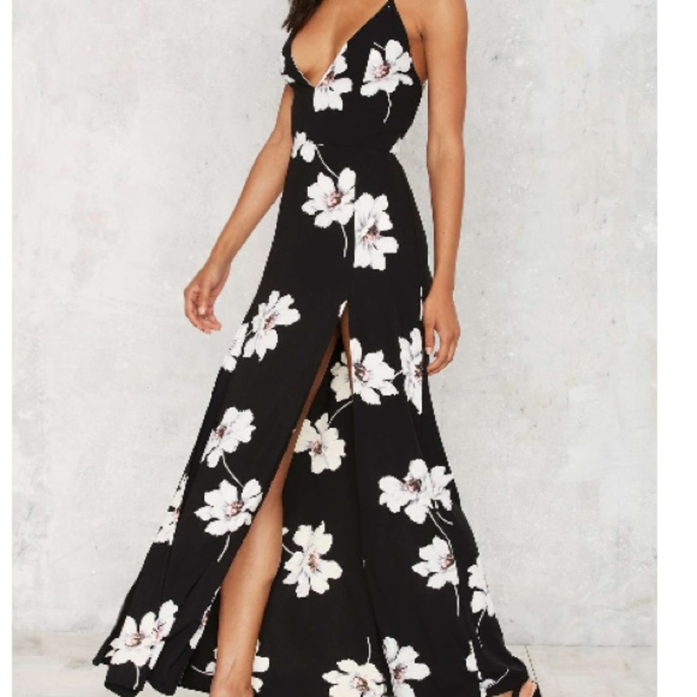 LAST ONE double split maxi dress - Picture 4 of 5