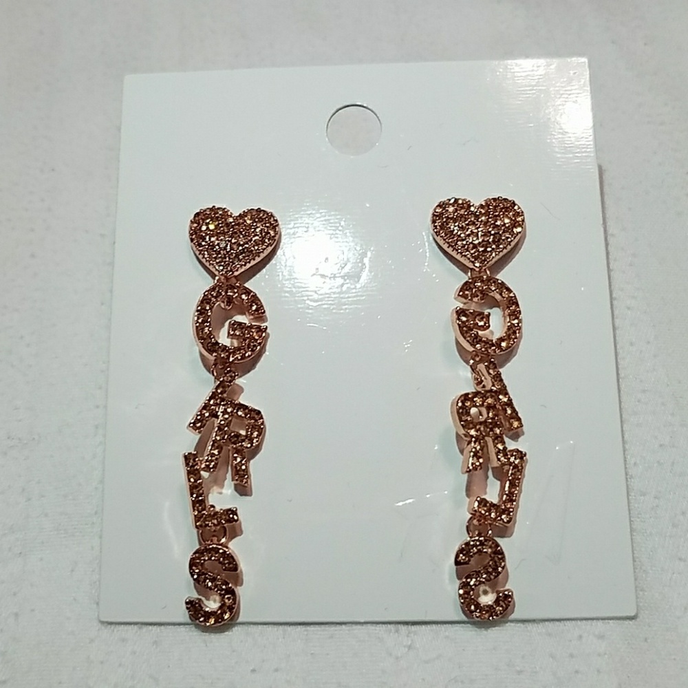 NWT H&M GIRLS Sparkle earrings
